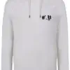 calzy white hoodie front
